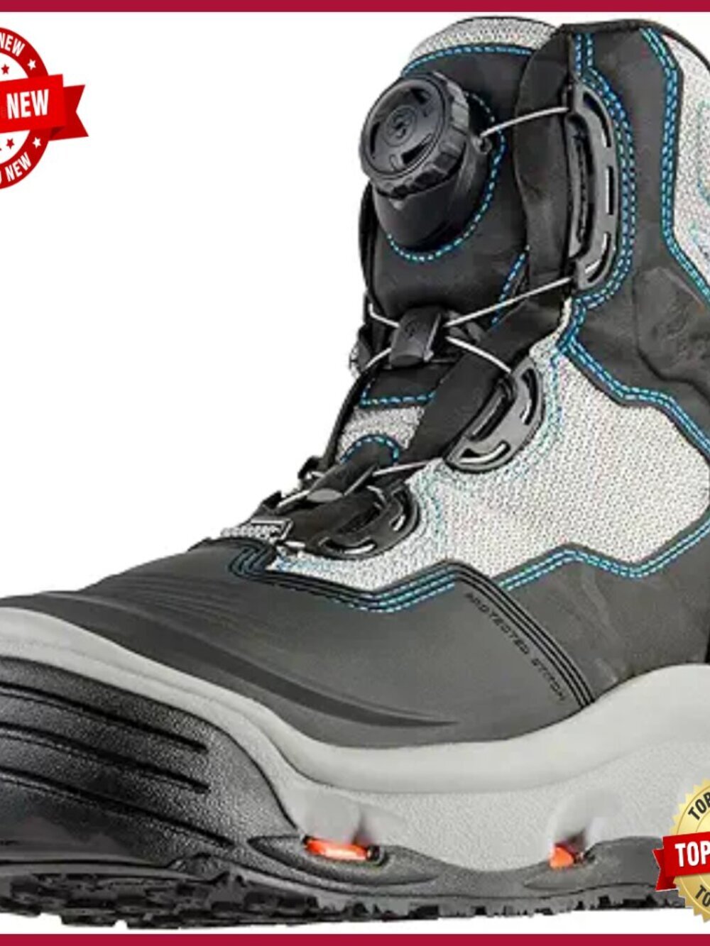 Women's Fishing & Wading Boots with Interchangeable Soles - Size 11